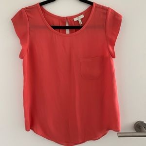 Joie Silk Short Sleeved Top